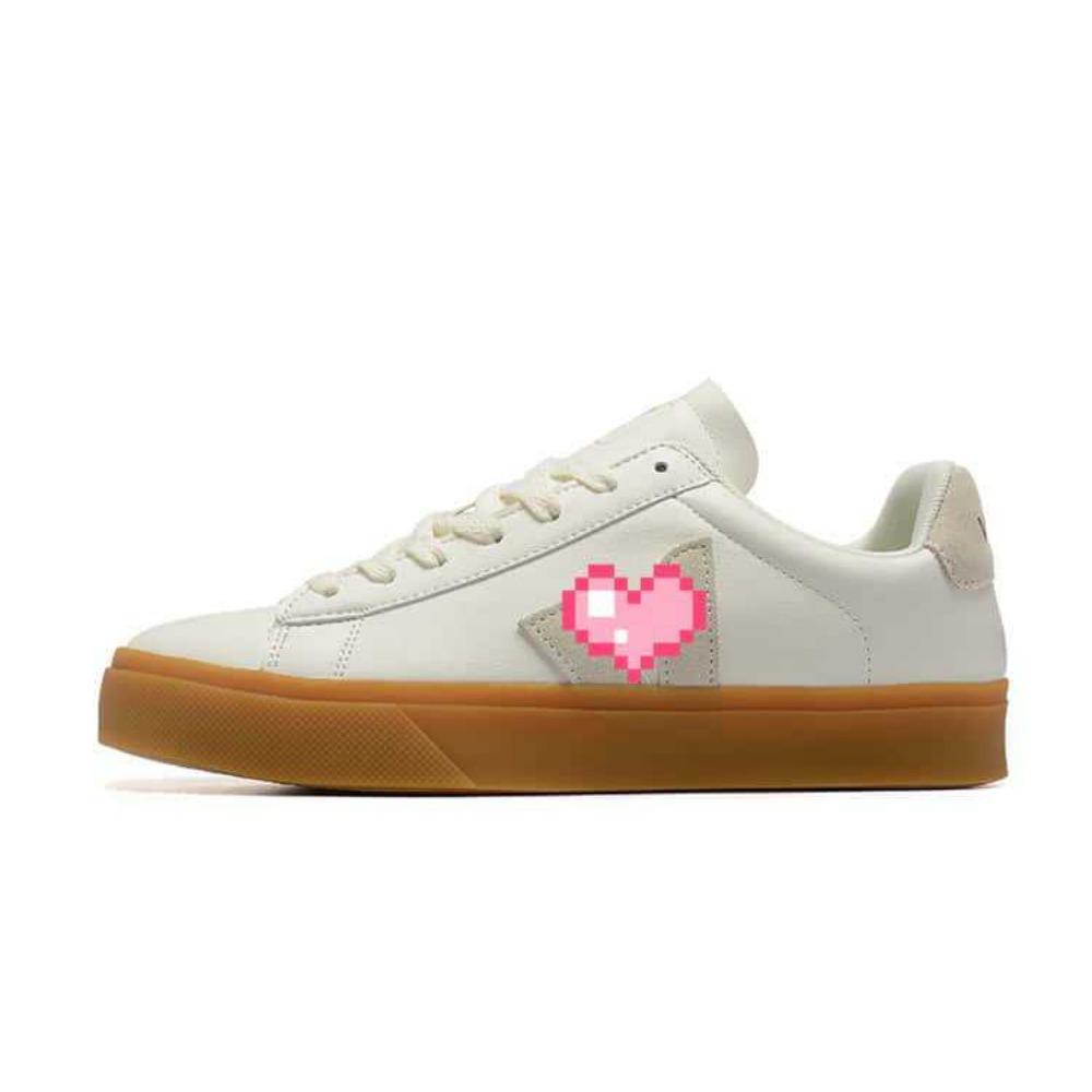 Little White Shoes Casual Shoes Men's Leather Sneakers Female Students Campus Style Shoes