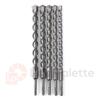 Life Palette Concrete Drill Drill 350mm Total Set of SDS Hammer Drill Impact Drill Bits Bits, Bits, 16-28mm Diameter, Length, 5, Bits,