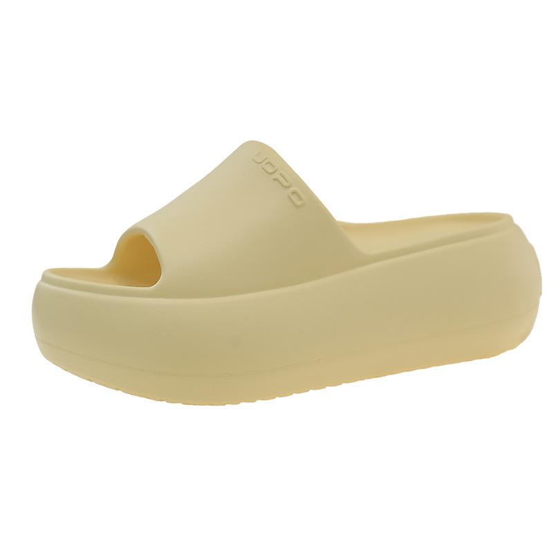 Slippers eva non-slip thick bottom summer stepping on shit feeling indoor women's home and outdoor wear deodorant new cool slippers