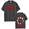 Korean Band ATEEZ in Your Fantasy 2025 World Tour T Shirt Funny Cartoon Tshirt Unisex Women Kpop Fashion Trend Short Sleeve Tshirt