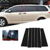 Bästa Pelarstolpar Dörr Fönsterlist Skydd Dekorativ För Toyota Sienna 2010-