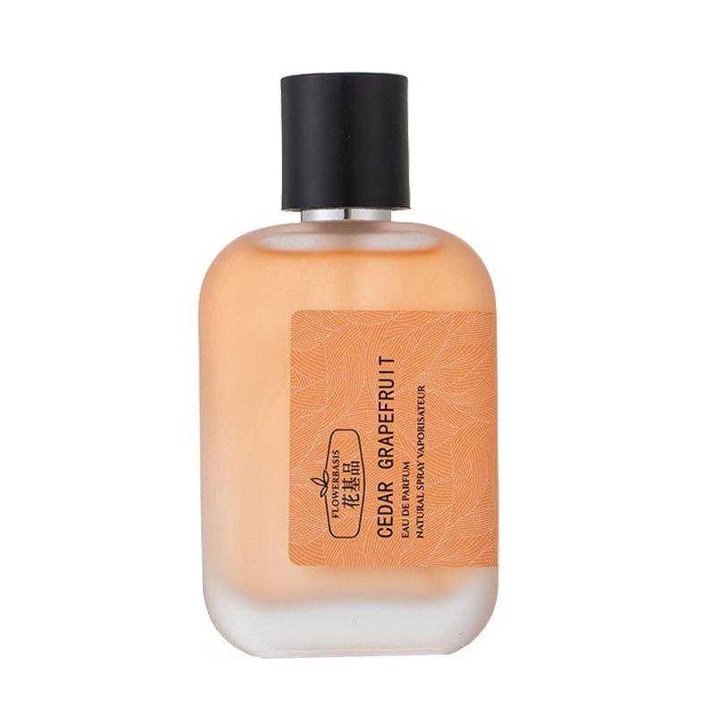Flower-based Osmanthus Longjing Perfume, Cedar Grapefruit Ladies Student Natural Lasting Eau de Perfume 50ml