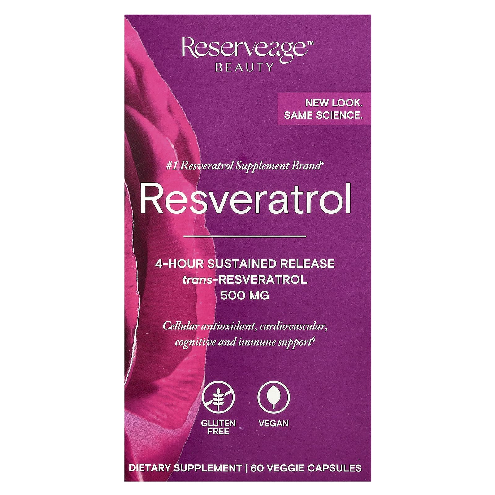 

Resveratrol, 60 Veggie Capsules