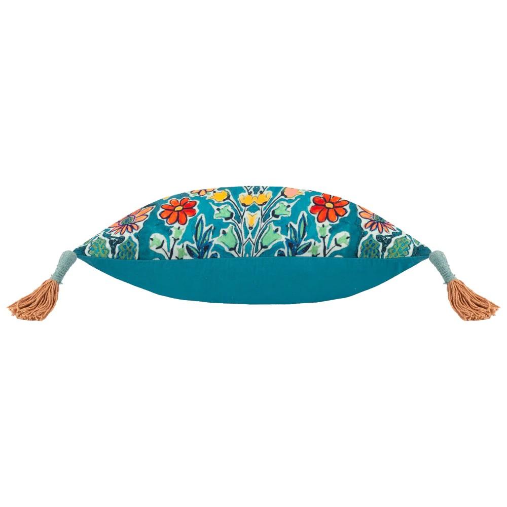 Wylder Adeline Tassel Floral Cushion Cover