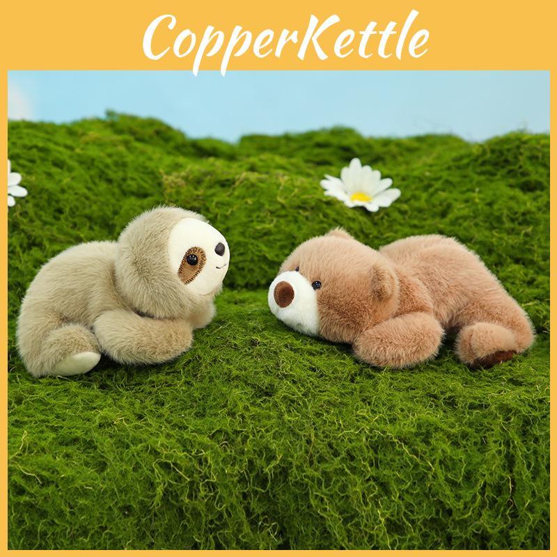 Cartoon Plush Animals Toy Room Decoration Rabbit Pig Dog Sloth Bear Bee Dragon