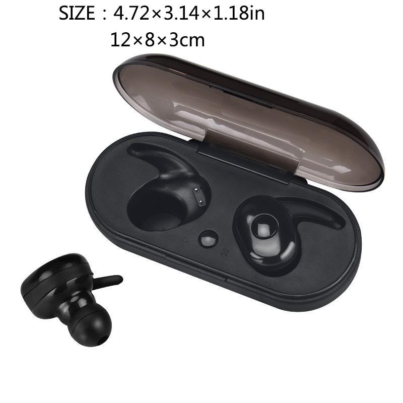 TWS Wireless BT Headset Sport In-Ear Stereo Mini Ohrhörer Kopfhörer mit Ladebox
