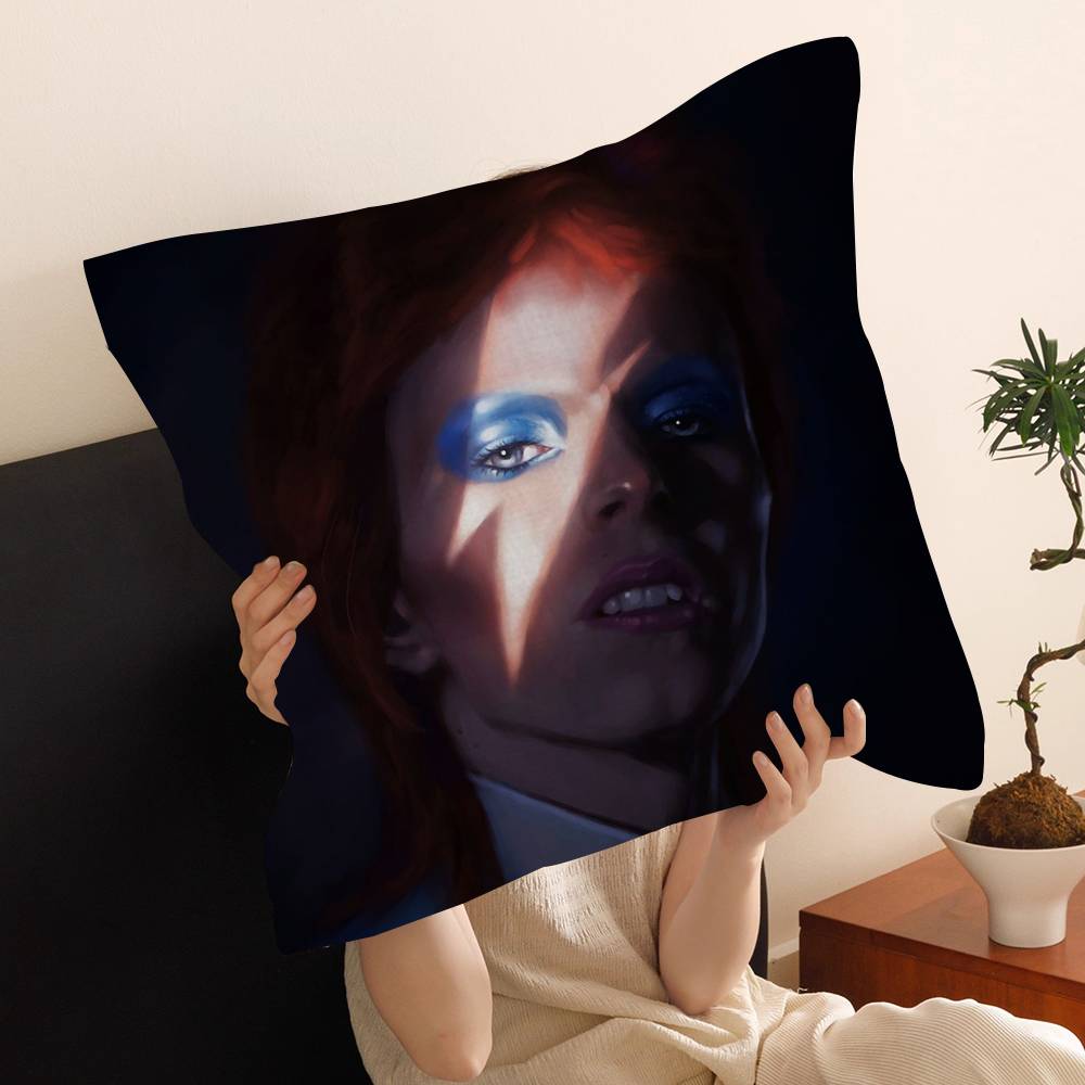 Hot Singer D-David B-Bowie pillow cover sofa cushion cover home room decoration children gift