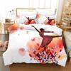 Cartoon Ballet Dancing Girl Duvet Cover Set Princess Twin Size Bedding Kids Nordic Bed Cover 150x90 Queen King