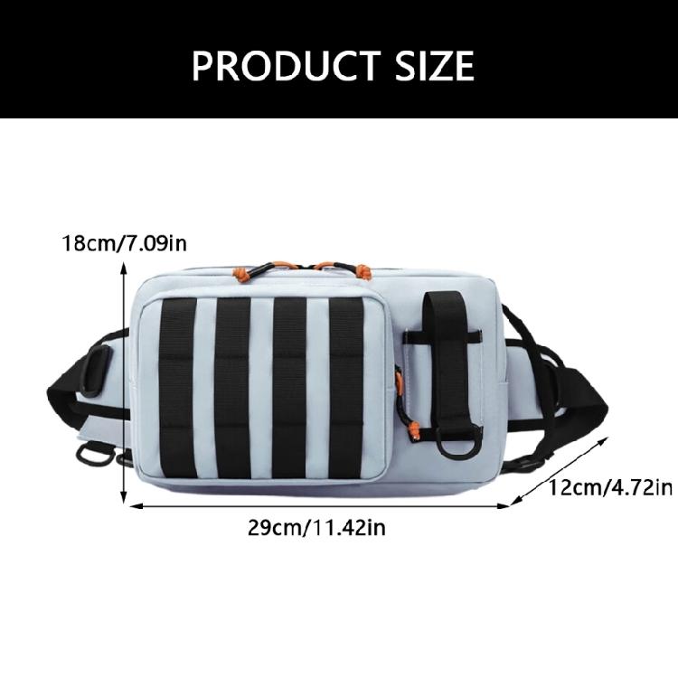 Multifunctional Pack for Outdoor Fishing Travel Sports Waist Bag Shoulder Bag Fishing Equipment Bag