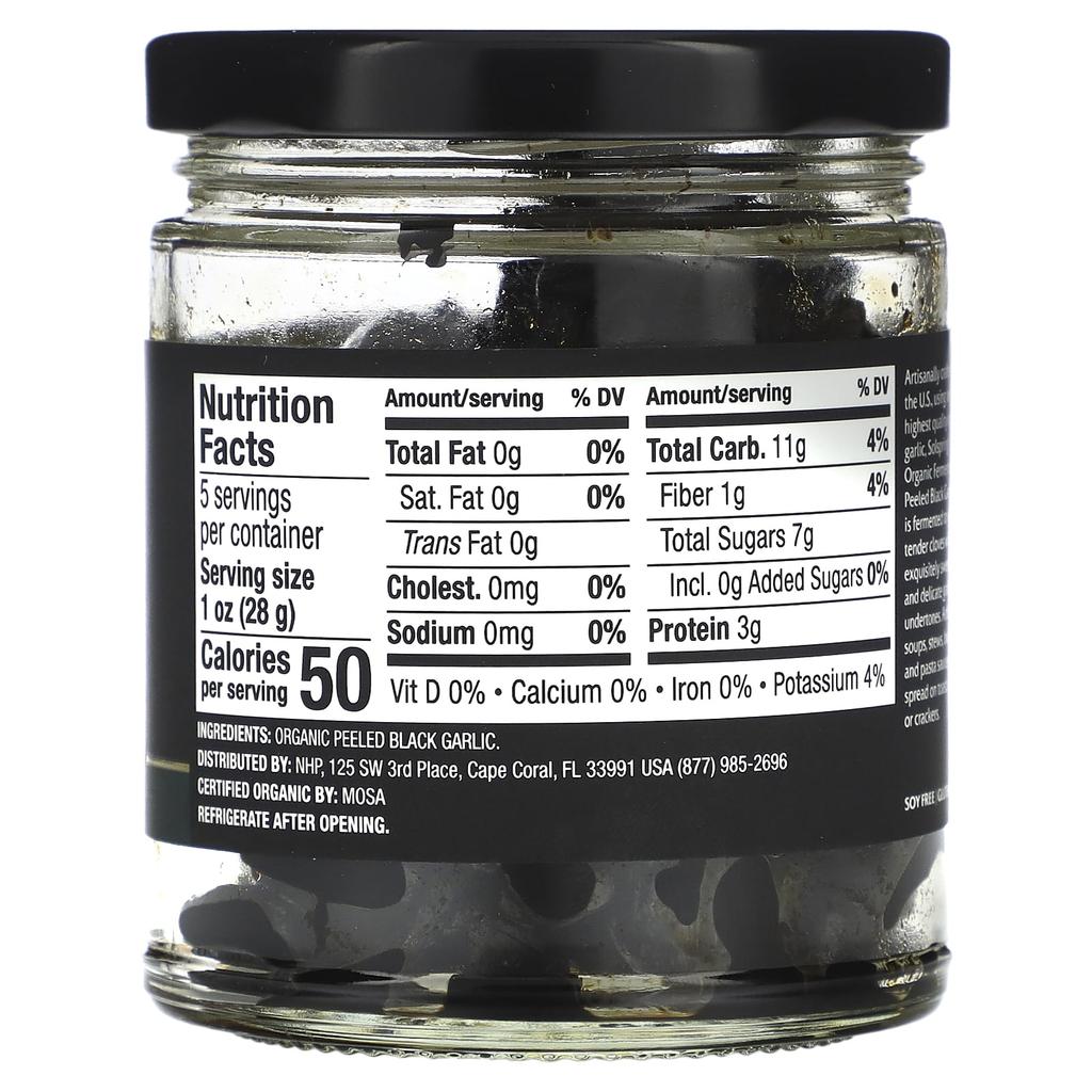 Dr. Mercola Solspring®, Organic Fermented Black Garlic, 142G (5Oz)