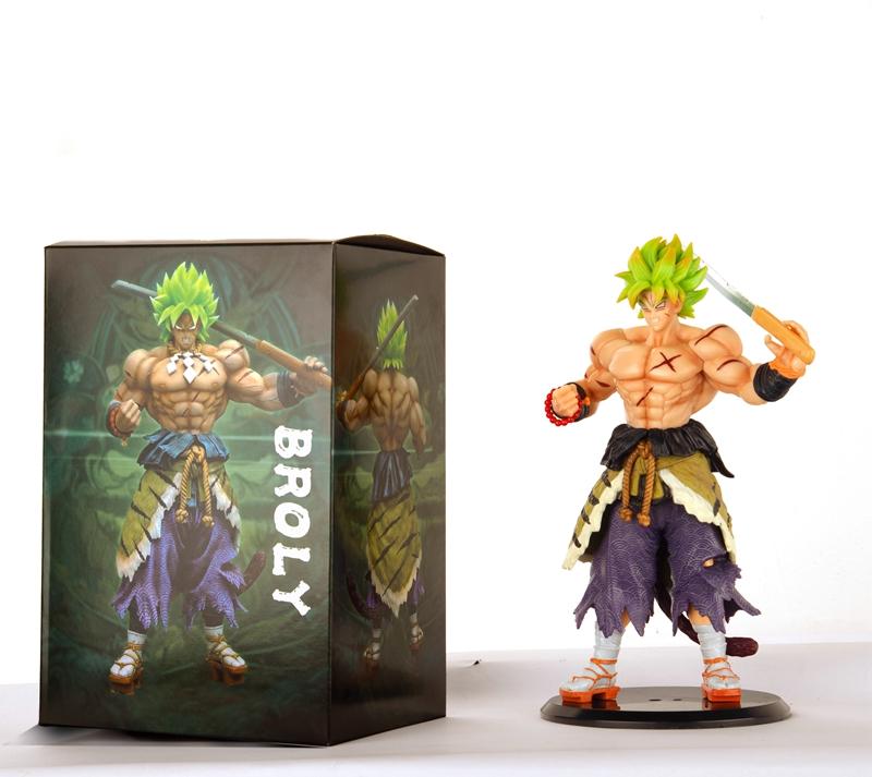 

21 см Аниме Dragon Ball Z Фигурка Самурай Сон Гоку Броли Супер Сайян Фигурки Действия ПВХ Коллекционная Модель Кукла Украшения Игрушки Подарок No Box