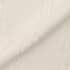 MALBON GOLF M Chain Cable Pattern Casual Short Sleeve Knit Ivory (Woman)
