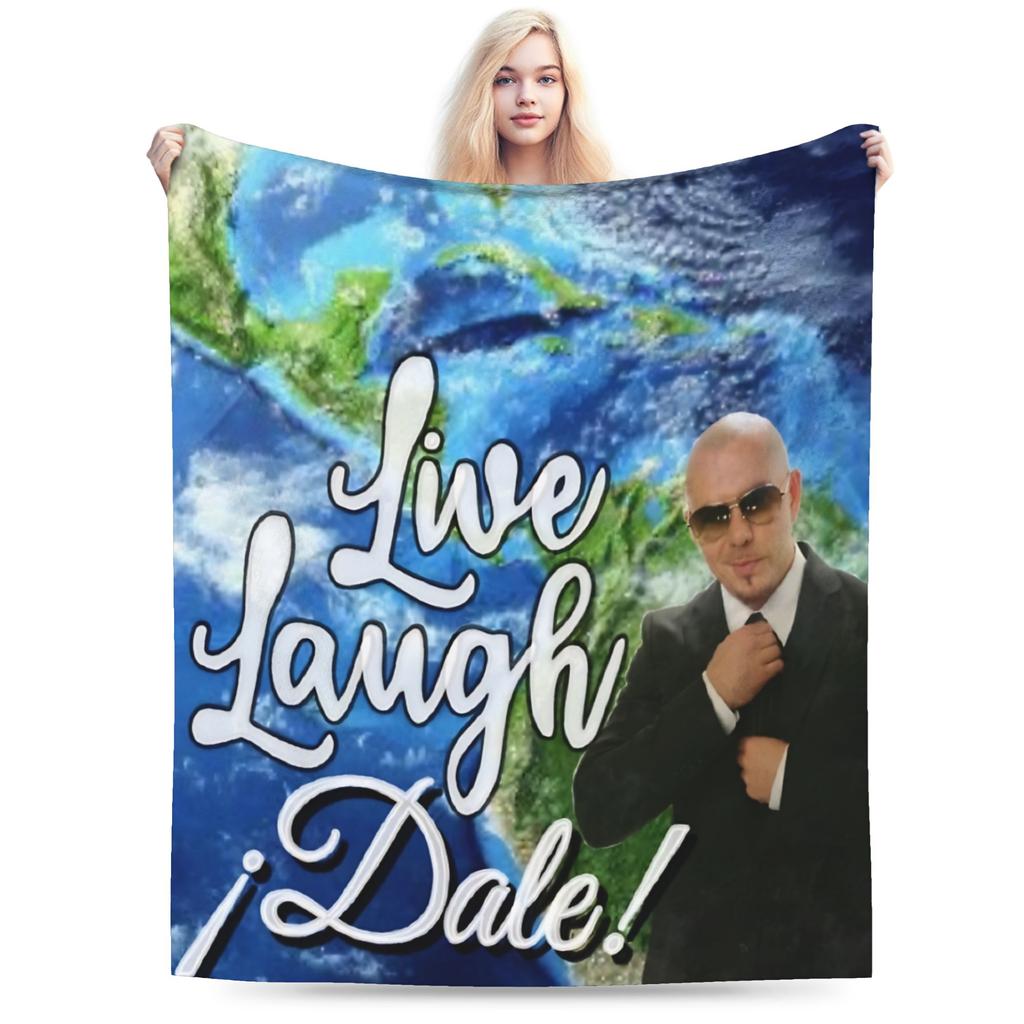 Mr Worldwide Pitbull Sänger Decke Samt Dekoration Dollar Live Lache Liebe Dünne Überwurfdecke für Bettwäsche Schlafzimmer Tagesdecke