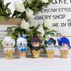 Genshin Impact Anime Figure Ice Cream Cute Kawaii Raiden Shogun Nahida Pvc Furina Model Ornament Collection Room Decor Gifts