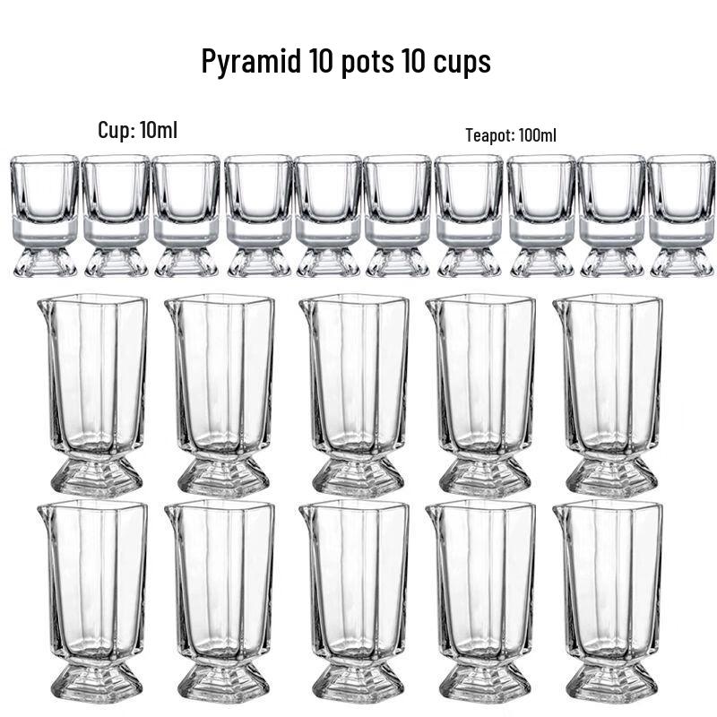 Jingting Crystal Baijiu Glass & Decanter Set