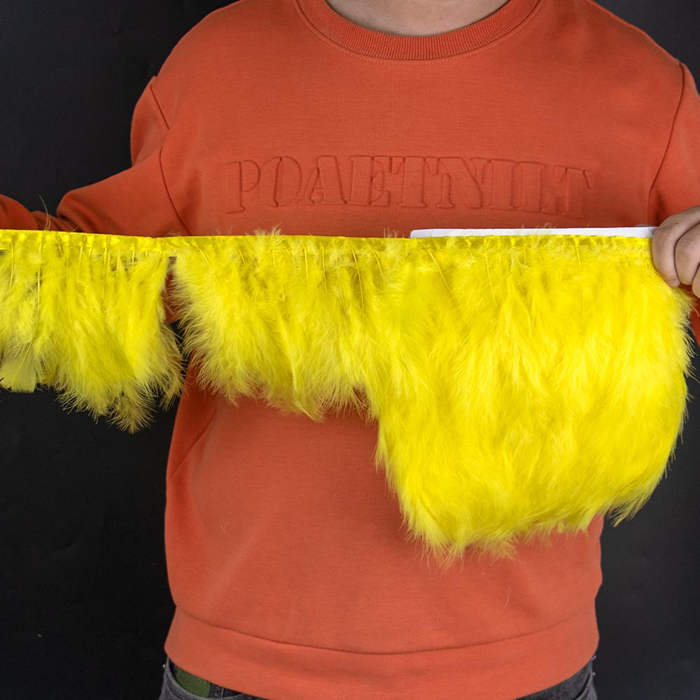 2 5 10 Meter Color Turkey Marabou Feathers Trim 4-6Inch Plumes Fringe For Sewing Crafts Wedding Party Dress Decoration