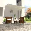VidaXL Retractable Awning 300x150 Cm Cream Awning Sun Shelter Garden 143767