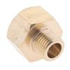 Leak proof Hose Adapter Golden 3cm 1.18inch For Pressure Brass Connector