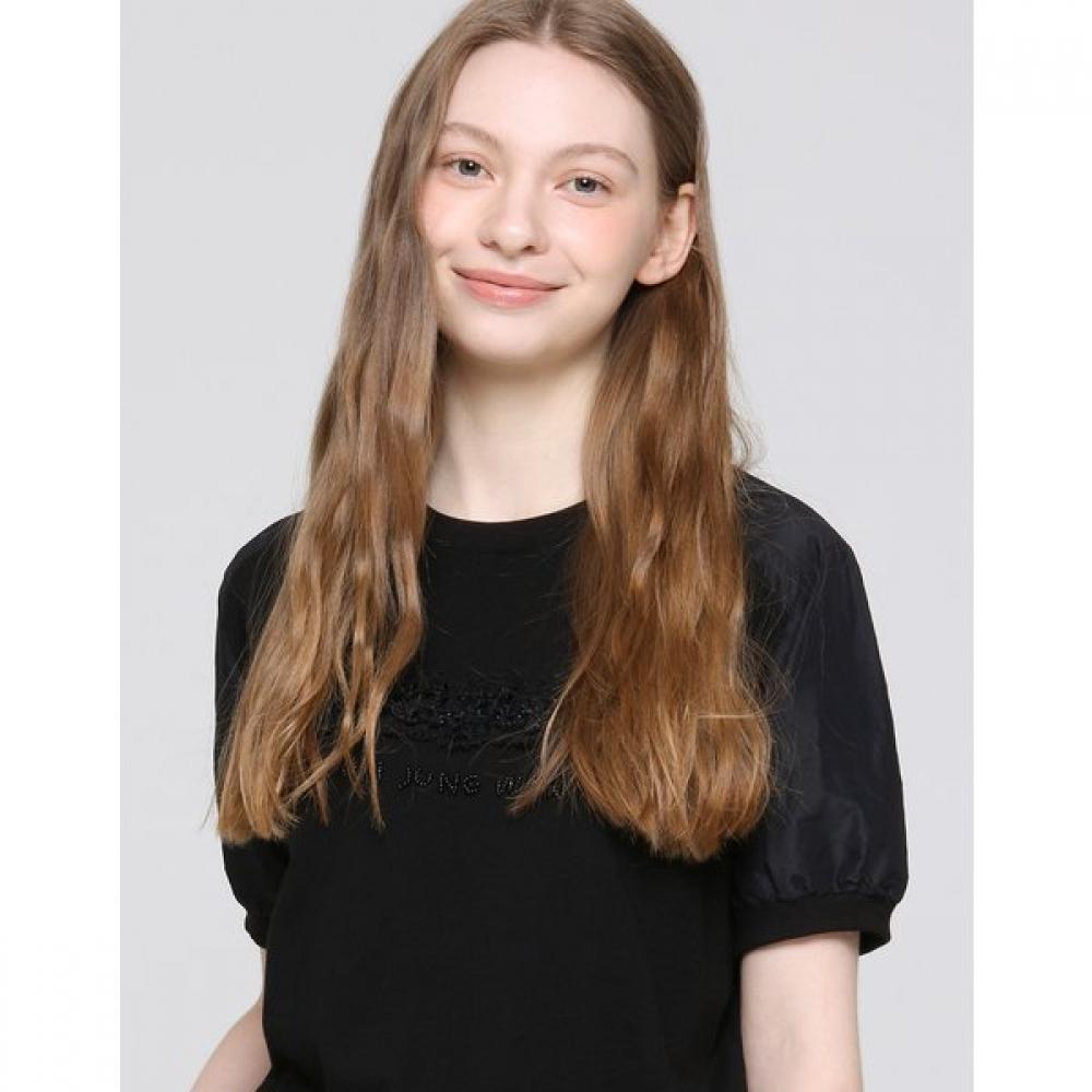 SON JUNG WAN ShorT Sleeve T shirT leTTering Embroidery Zdr6262161