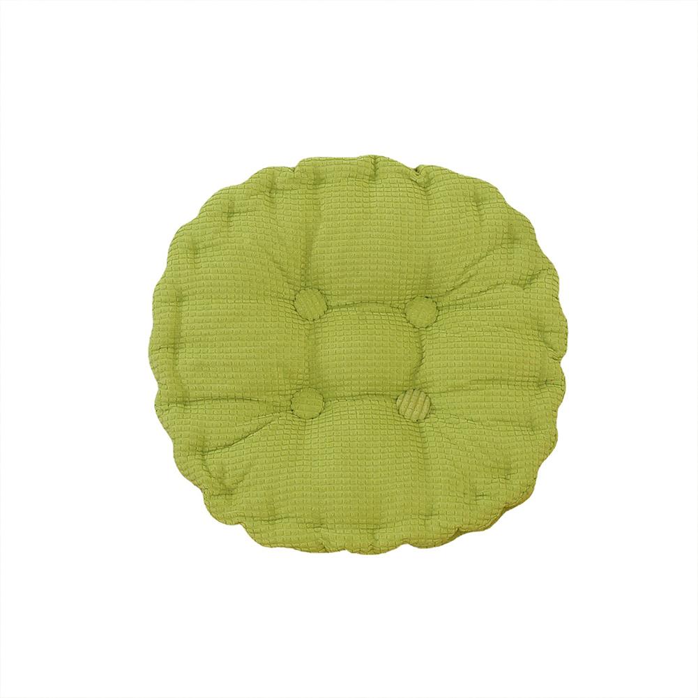 Chair Cushion Tatami Corduroy Round Soft Seat Pad For Car Home Kitchen Garden Dining Room Office