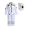 Jungen Cartoon Astronauten Cosplay Kostüm, Halloween Verkleidung Einteiler Overall & Hut, Kinder Verkleidungsoutfit Für Karnevalsparty