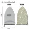 Compact Ironing Board with Anti-Scald Gloves and Heat Resistant Pad