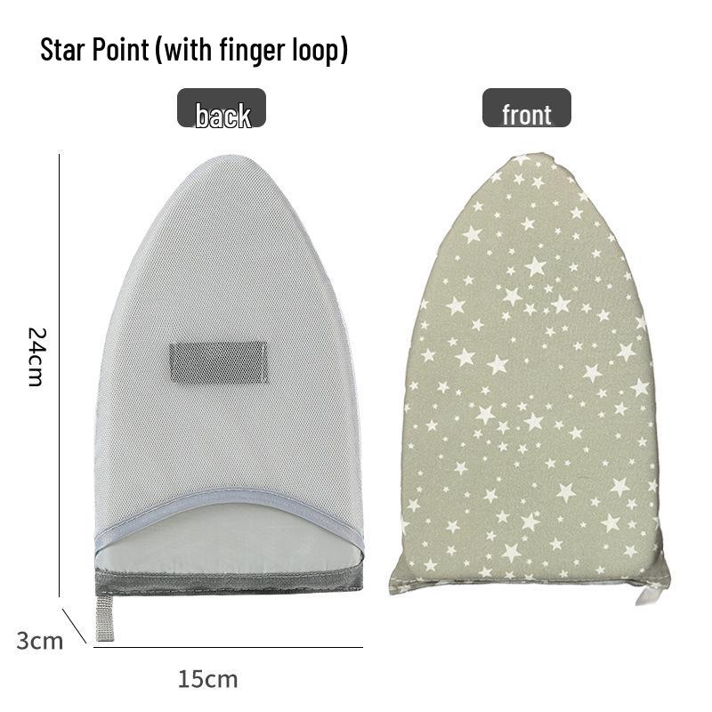 Compact Ironing Board with Anti-Scald Gloves and Heat Resistant Pad