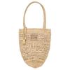 Chloe Summer Banana Woven Design Raffia Tote Bag Women Tote Bags Beige CH25A-S903P082-4P