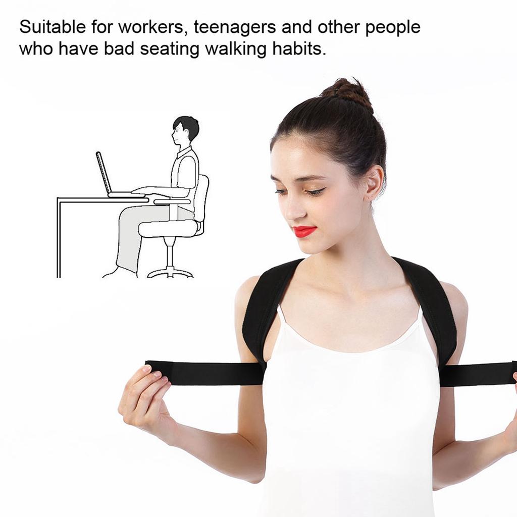Back Shoulder Posture Correction Band Humpback Back Pain Relief Corrector Brace