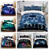 Conjunto de cama para jogador de jogos 3D, controle de jogo, capa de edredom e fronha, 2/3 peças, conjunto de capa de cama king/queen, presente para crianças e homens, têxteis para casa