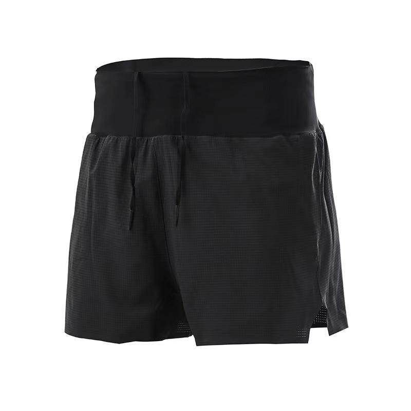 

Quick-Drying Shorts Summer New Arrival Fashion Loose High Waist Marathon Training Workout Pants Basketball Running Exercise Shorts Shorts Men Black Mesh Lining S
