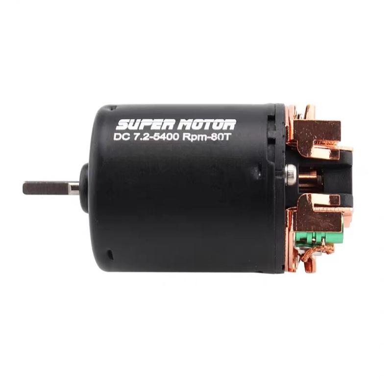 1pc 540 Brushed Motor 80T 13T 17T 23T 21T 27T 35T 45T 55T for 1/10 Off-Road Rock Crawler RC Car 540 Brushed Motor