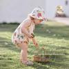 Babylove Bobo Fruit Tea Sleeveless Bamboo Cotton Bodysuit