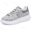 Fashion Men's Totem Print Designed Fashion Trend Casual Shoes 2025 Spring New Thick Soled Comfortable Breathable Sports Chunky sneakers