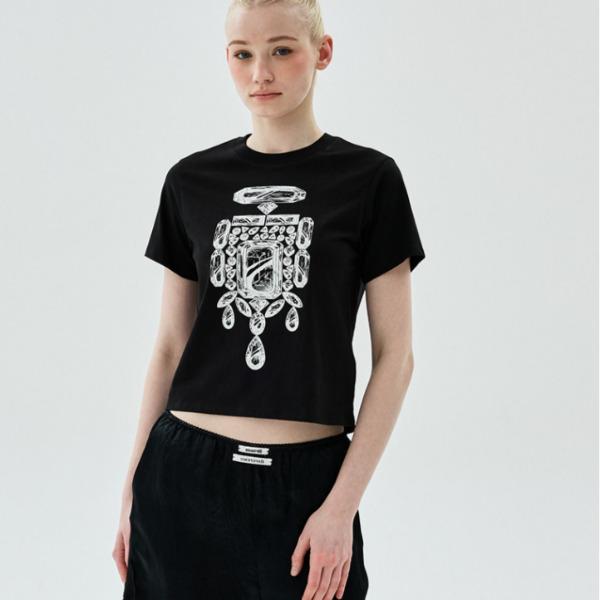 Mardi Mercredi Slim T-Shirt Bijou