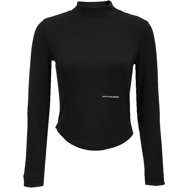 ONLY Women s Slim Fit Half-High Collar T-Shirt 2XL