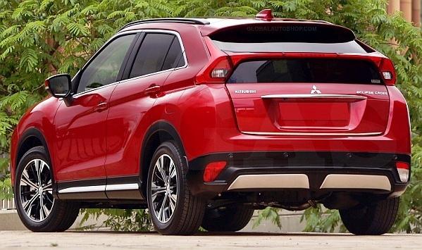 Listwa Chromowana Na Klapę Bagażnika Mitsubishi Eclipse Cross - Elegancki Styl I Ochrona