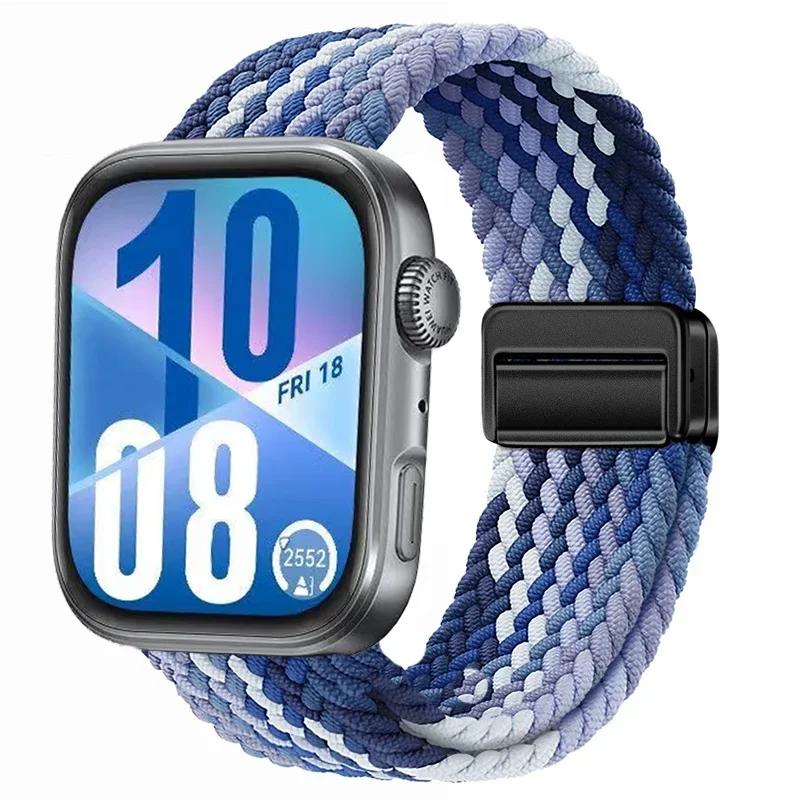 Magnetic Braided Strap for Huawei Watch Fit 4 Pro 3 Nylon Loop Correa Sports Bracelet for Huawei Fit3 Fit4 4Pro Band Accessories