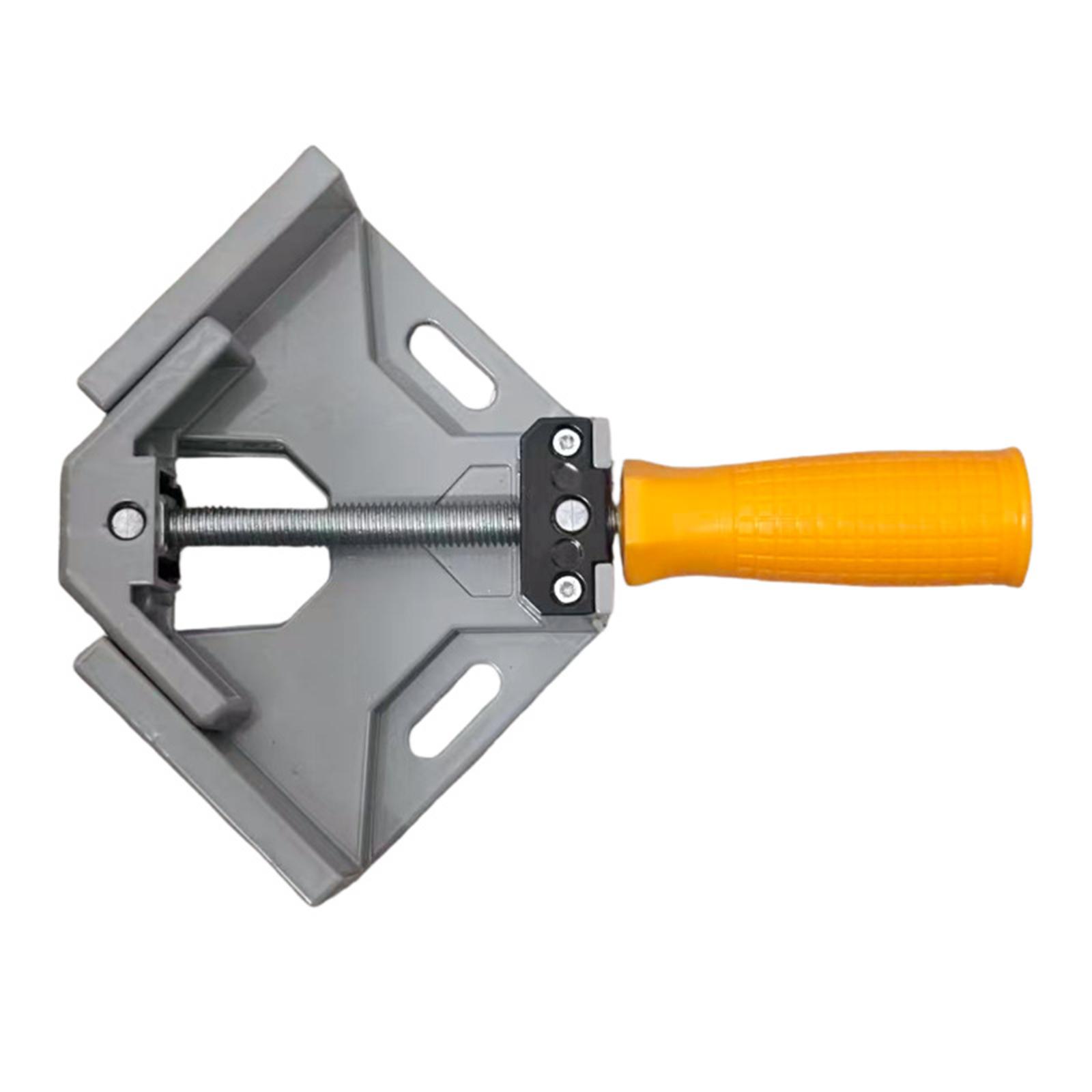 

Corner Clamp Opened Closed Adjustable 90 Degree Right Angle Clamp for Woodworking Right Angle Clamp Hand Tool 1