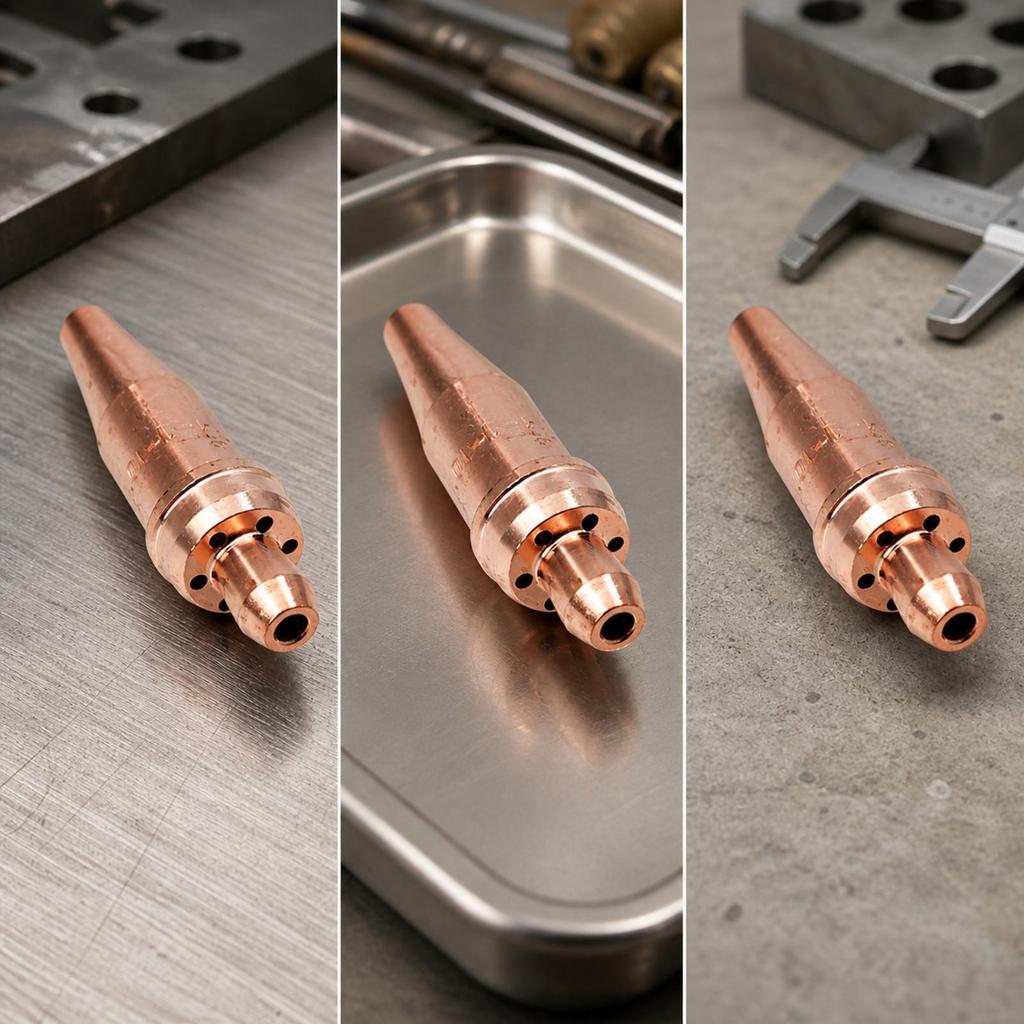 Oxy-Acetylene Nozzle Long Lasting for Workshops, Torch Maintenance