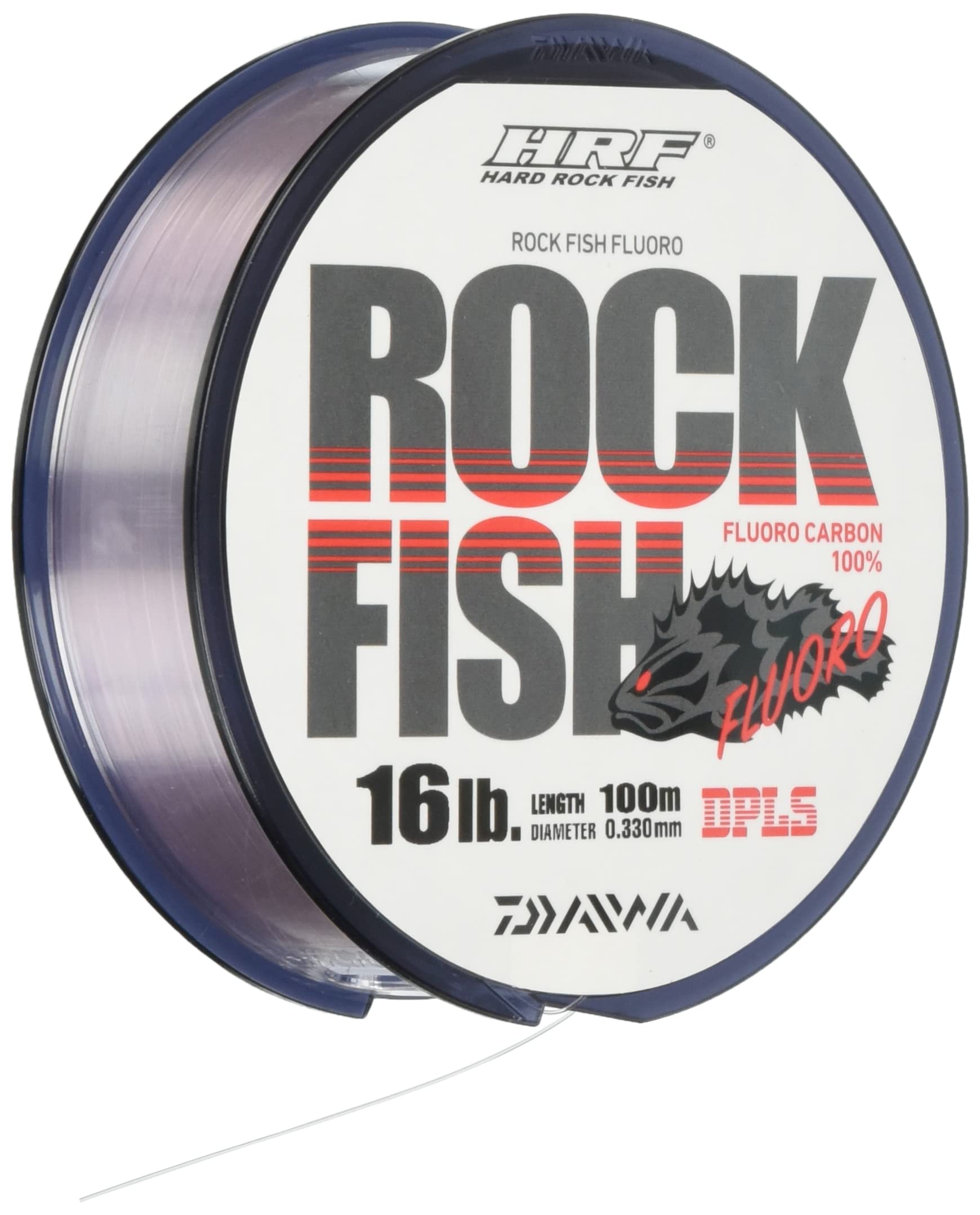 

Daiwa HRF Fluorocarbon Line for Clear Pink Rockfish, 14lb., 100m, рожевий