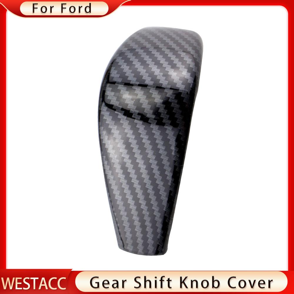 Car Gear Head Shift Knob Protection Cover Sticker Trim for Ford Ranger Raptor Everest Endeavour 2015 - 2018