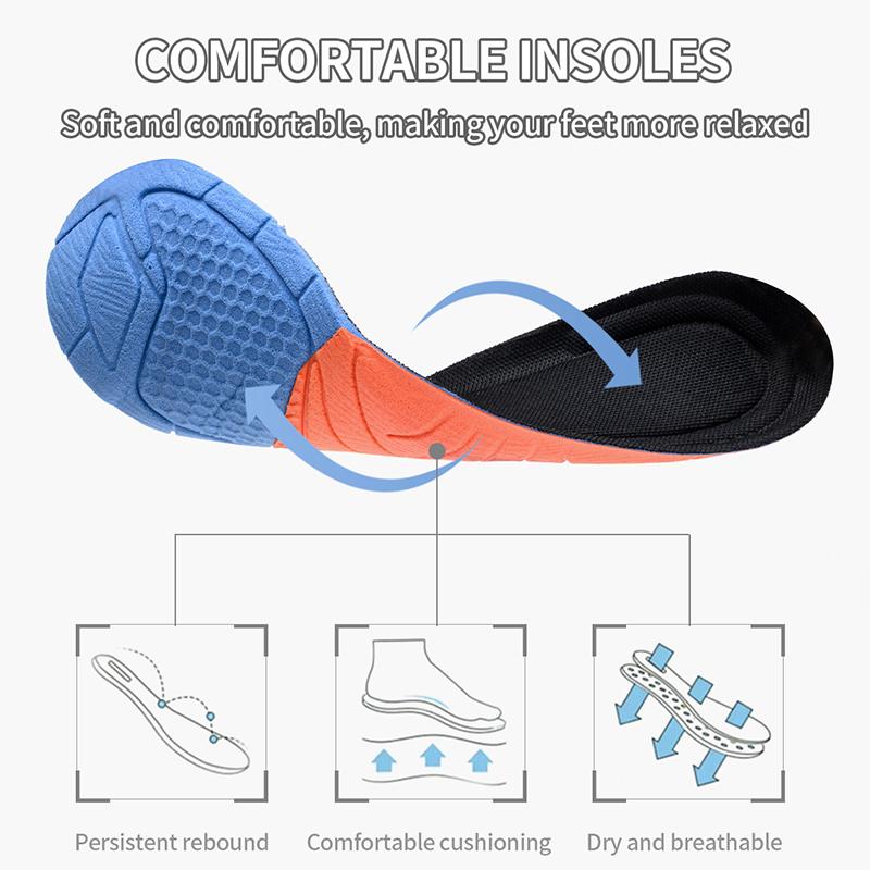 Reflektierende Sicherheitsschuhe für Herren und Damen, Arbeitsschuhe mit Stahlkappe, Rotationsknopf, Arbeits-Sneaker, Schutzstiefel, Schuhe, Größe 47 48