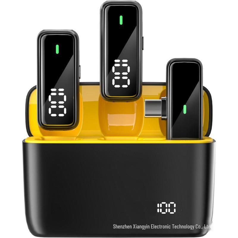 K6 Pro Wireless Lavalier Microphone with Noise Reduction for Mobile and Outdoor Use