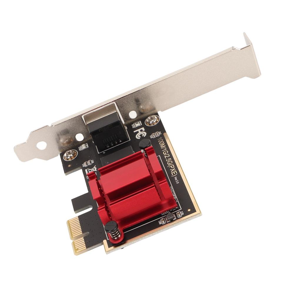 RTL8125B Chip PCIe Network Adapter RJ45 Port Ethernet Card PCIe Network Card Office Use