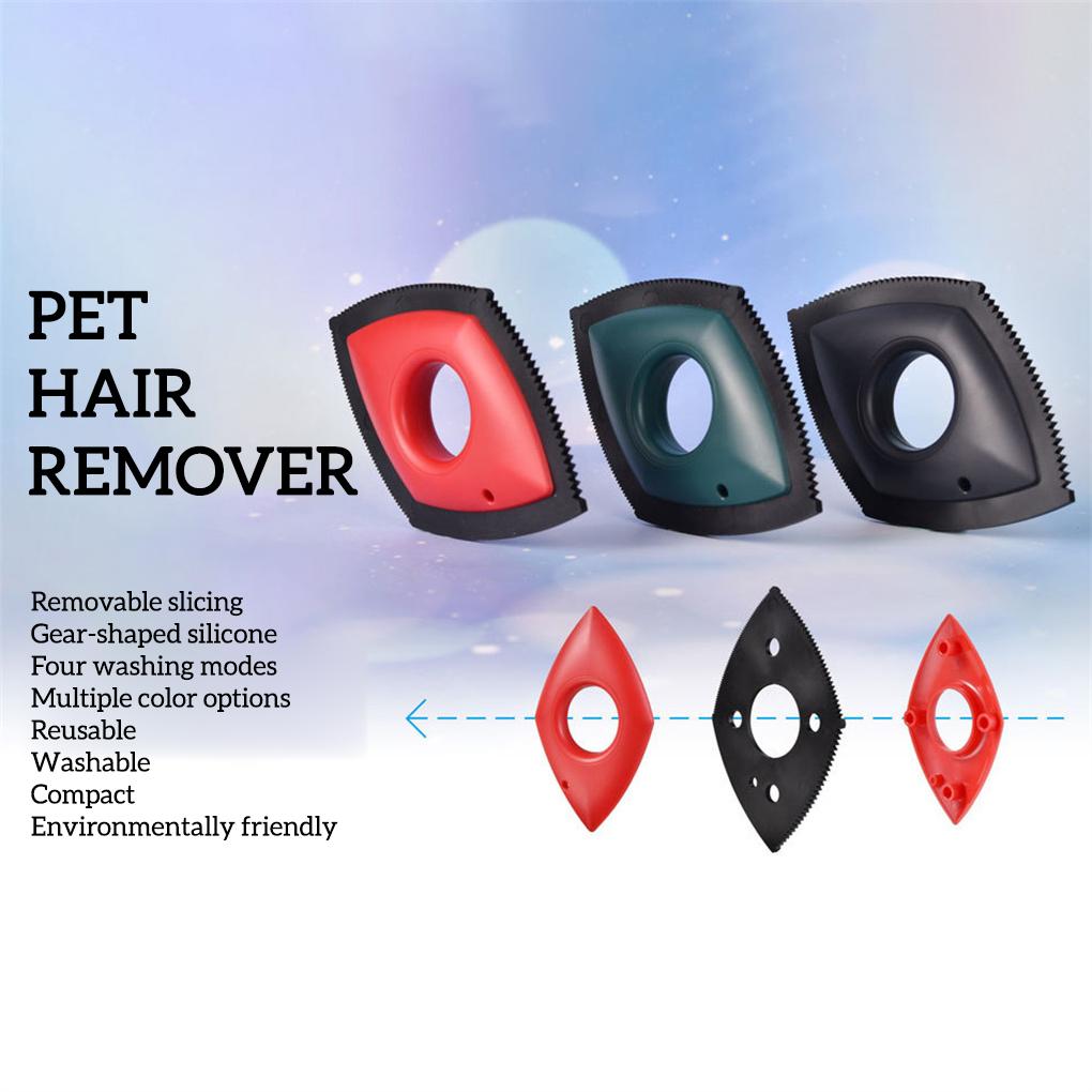 Portable Animal Hair Remover Fabric Quick Removal Brush Travel Pro Lint Furniture Sofa Bed Scraper Washing for Couch