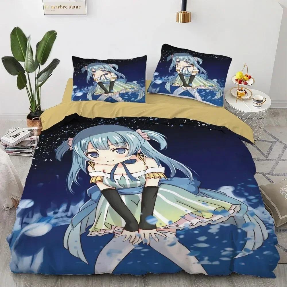 Comforter Anime Kawaii Japan Loli Bedding Set For Bedroom Soft Modern S Comefortable Kids And