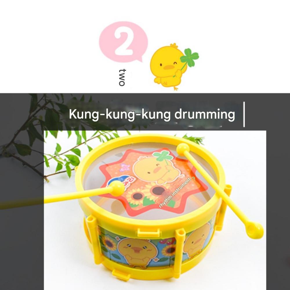Children's Toy Rhythm Instrument(Drum, Tambourine, Maracas) Set
