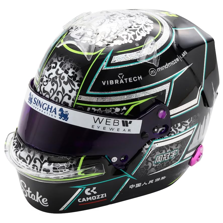 

Шлем Spark F1 Team Kick Sauber Чжоу Гуаньюй 2024 Готовое изделие 1/5