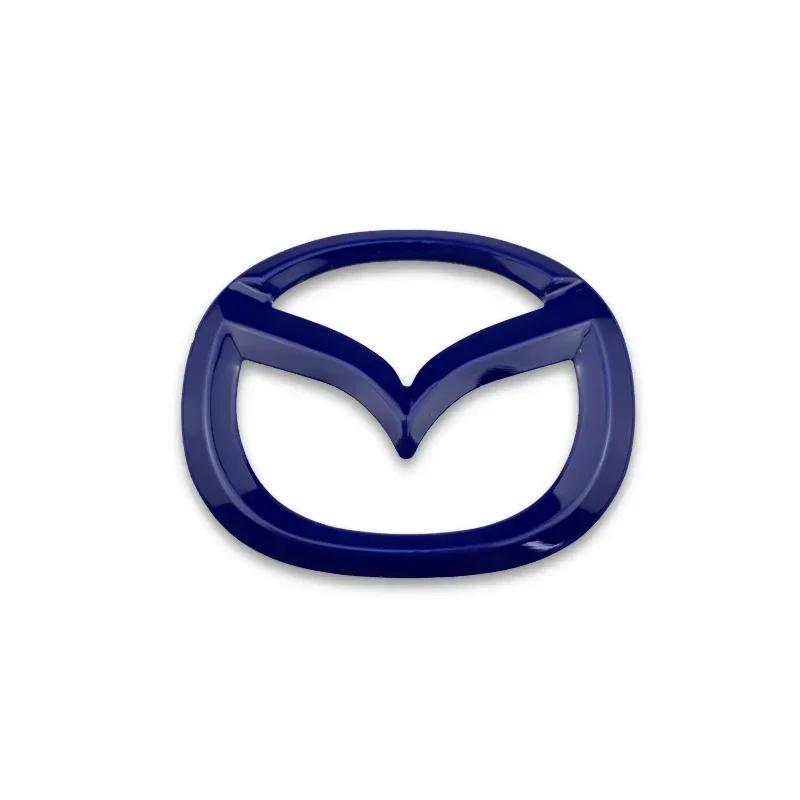 2025 Hot 1pc ABS Car Steering Wheel Center Emblem Sticker for Mazda 3 CX3 CX4 CX5 CX7 CX8 CX9 CX30 RX7 Atenza Axela Interior Dec